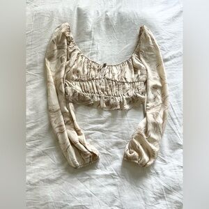 Dressed in LaLa Angel Girl Cropped Babydoll Top